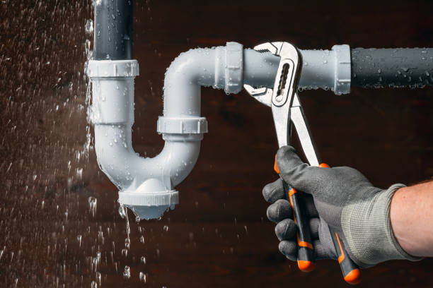 Professional Plumbing technician working in Elco, PA